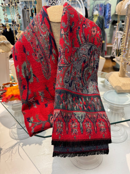 Reversible Cashmere Scarf