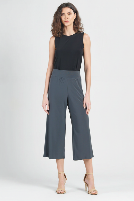 Charcoal Culottes Front