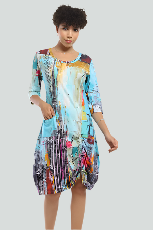 Parsley & Sage Adjustable Hem Chicago Dress-50% OFF