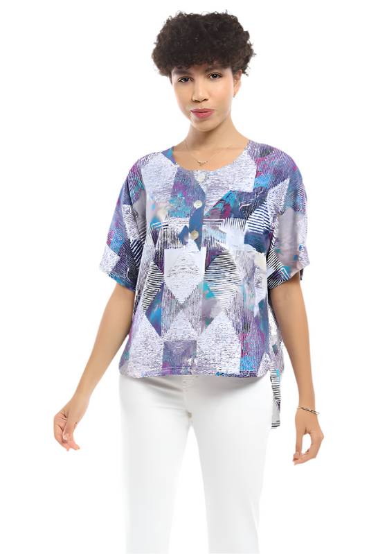 Parsley & Sage Maida Short Sleeve Top-50% OFF
