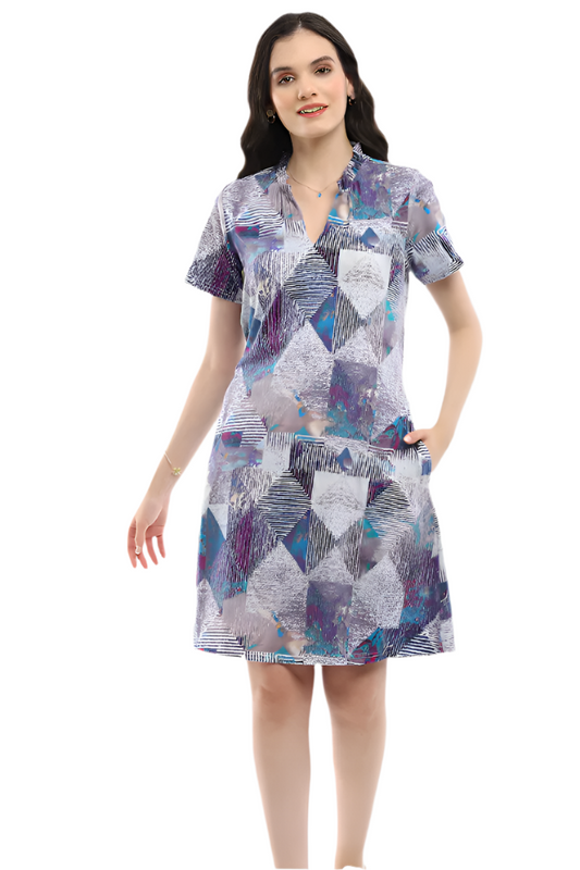 Parsley & Sage Maida Short Sleeve Dress-50% OFF